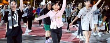 吉安鄉親排舞喜迎花蓮豐年節 游淑貞邀全國民眾共賞原民文化盛宴